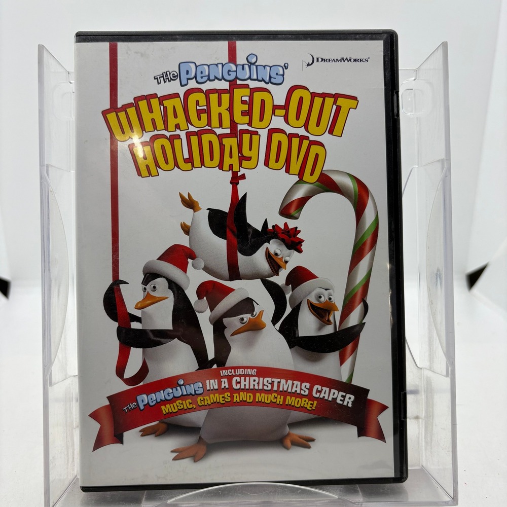 DreamWorks The Penguins Whacked-Out Holiday DVD Christmas Caper Madagascar